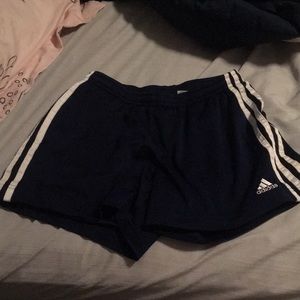 Adidas navy blue shorts